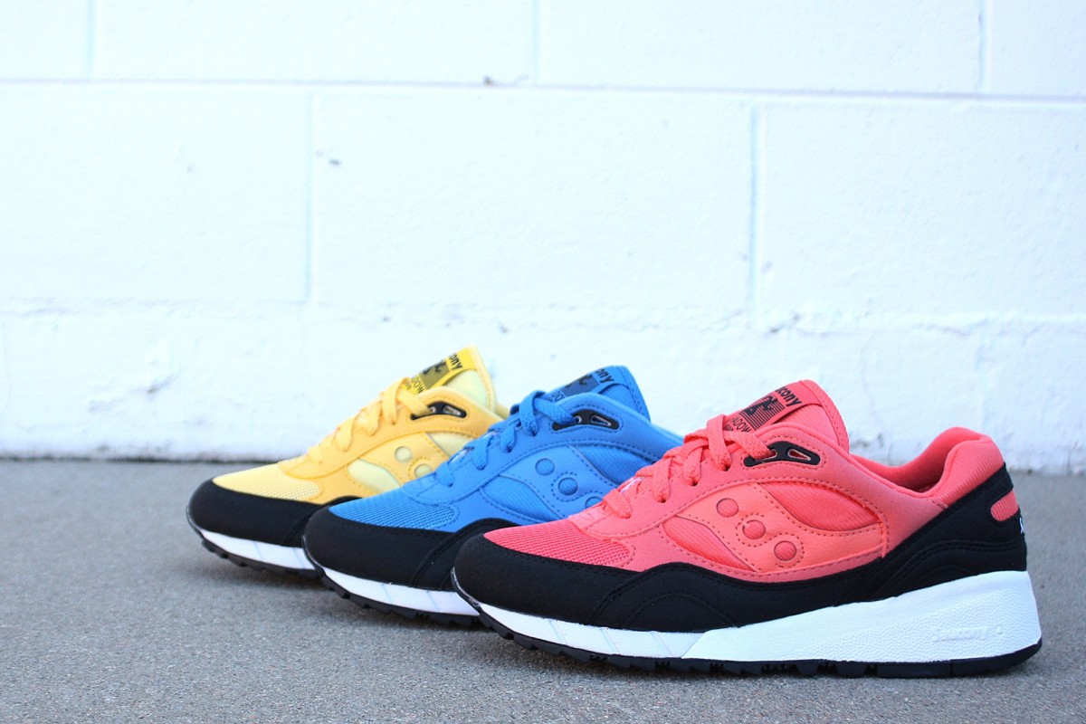 saucony mens shadow 6000 beta pack trainers coralblack